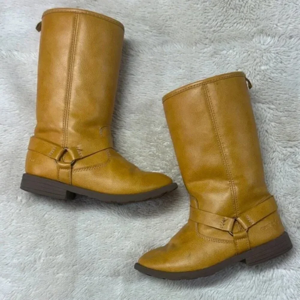 Girls Tan Boots - Picture 1 of 6